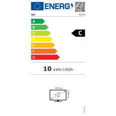 SHARP/NEC MT 27" MultiSync E274F, VA TFT, 1920x1080, 16:9, 250nit , 6ms, 4000:1, DP, HDMI, USB, VGA, Černý