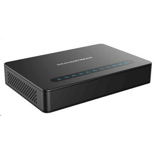 Grandstream HT818 V2 FXS ATA brána, FXS portů: 8, Počet SIP:2
