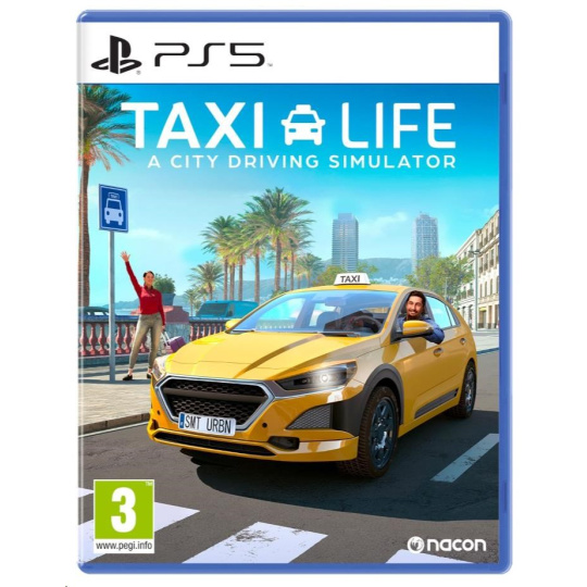 PS5 hra Taxi Life: A City Driving Simulator