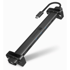 CONNECT IT Dokovací stanice USB-C 10v1, 1xHDMI, 2xUSB-C, 3xUSB, 1xRJ45, černá