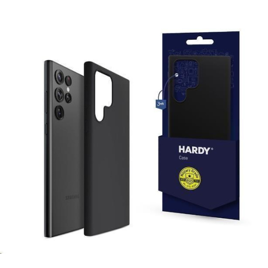 3mk Hardy Android Silicone MagCase Black pro Samsung Galaxy S25+