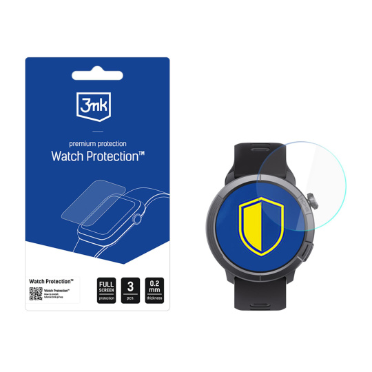 3mk hybridní sklo Watch Protection FlexibleGlass pro STELIO Activ Pro AI GPS 46mm 3mk hybridní sklo Watch Protection FlexibleGlass pro STELIO Activ Pro AI GPS 46mm