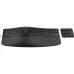 HP 960 Black Ergonomic Wireless Keyboard - bezdrátová ergonomická klávesnice CZ/SK