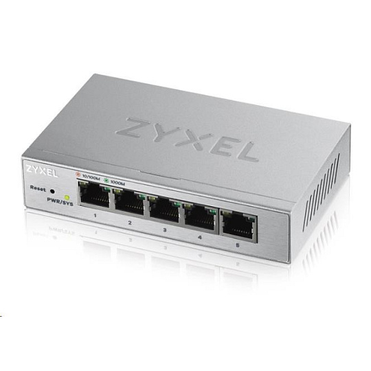 Zyxel GS1200-5 v3, 5 Port Gigabit webmanaged Desktop Switch Zyxel GS1200-5 v3, 5 Port Gigabit webmanaged Desktop Switch