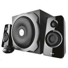 BAZAR - TRUST Reproduktory 2.1 Tytan Subwoofer Speaker Set -  black, černá - Poškozený obal (Komplet)