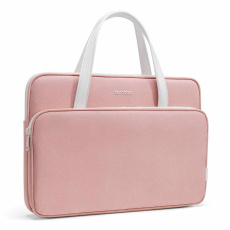 tomtoc Premium Briefcase – 14" MacBook Pro (2021), růžová