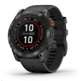 Garmin fenix® 7X Pro – Solar Edition, Gray / Black Band