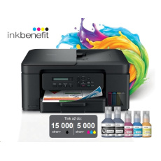 BROTHER multifunkce inkoustová DCP-T730DW - A4 128MB 2400x600 16ppm ADF USB 2.0. WIFI  - INKTANK