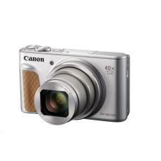 Canon PowerShot SX740 HS Lite Travel II., 20.3Mpix, 40x zoom, WiFi, 4K video - stříbrný Canon PowerShot SX740 HS Lite Travel II., 20.3Mpix, 40x zoom, WiFi, 4K video - stříbrný