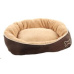 Pelech KARLIE Chipz hnedy okraj, bezovy vnitrek S 52x46x20cm