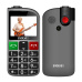 EVOLVEO Mobilní telefon pro seniory s nabíjecím stojánkem EasyPhone FL, stříbrná