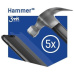3mk All-Safe fólie Hammer Watch, 5 ks
