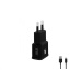 WG - Síťová nabíječka 1x USB-A, Quick Charge 3.0, 5V-9V-12V + kabel USB-A na Micro USB, black