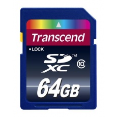 TRANSCEND SDXC karta 64GB Premium, Class 10 TRANSCEND SDXC karta 64GB Premium, Class 10