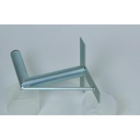 Držák antény na zeď, tvar T se vzpěrou, galvanický zinek, délka 25cm Držák antény na zeď, tvar T se vzpěrou, galvanický zinek, délka 25cm