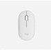 Logitech Pebble Wireless Mouse M350, světle šedá