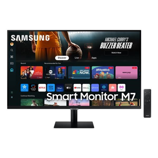 SAMSUNG MT LED LCD 32" Smart Monitor M7 (M70D) Černá, UHD, HDR 10,WIFI, Bluetooth 4.2, USB-C