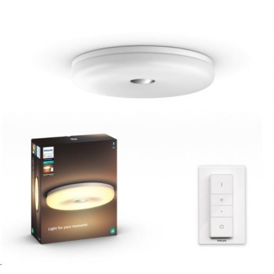 PHILIPS Struana Stropní svítidlo, Hue White ambiance, 230V, 1x32W integr.LED, Bílá (3418931P6)