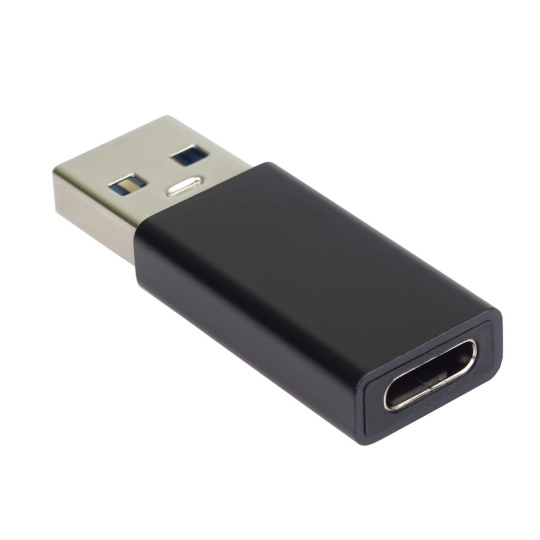 PremiumCord Adaptér USB-C na USB-A 3.0, černá