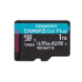 Kingston MicroSDXC karta 1TB Canvas Go! Plus, R:200/W:160MB/s, Class 10, UHS-I, U3, V30, A2 + Adaptér