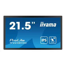 Iiyama ProLite open-frame LCDs, 54.6cm (21.5''), Projected Capacitive, 10 TP, Full HD, USB, kit (USB), black