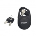 DICOTA Security Cable T-Lock Retractable, keyed, 3x7mm slot