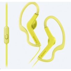 SONY sportovní stereo sluchátka MDRAS210AP, žlutá SONY sportovní stereo sluchátka MDRAS210AP, žlutá