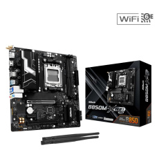BAZAR ASRock MB Sc AM5 B850M-X WIFI R2.0, AMD B850, 2xDDR5, 1xDP, 1xHDMI, WiFi, mATX (POŠKOZENÝ OBAL) BAZAR ASRock MB Sc AM5 B850M-X WIFI R2.0, AMD B850, 2xDDR5, 1xDP, 1xHDMI, WiFi, mATX (POŠKOZENÝ OBAL)