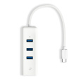 TP-Link UE330C USB-C/Ethernet síťový adaptérm USB hub (1xUSB3.0 -> 1xGbE, 3xUSB3.0)