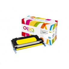 OWA Armor toner pro HP Color Laserjet 3600 CP3505, 8000 Stran, Q6472A JUMBO, žlutá/yellow