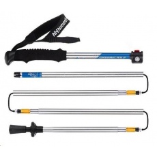 Naturehike hliniková skládací hliníková treková hůlka 280g - modrá