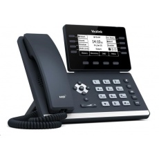 Yealink SIP-T53W IP telefon, 3,7" 360x160 LCD, 21 prog tl.,2x10/100/1000,Wi-Fi, Bluetooth,PoE,12xSIP, 2xUSB,bez adaptéru