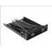 AKASA adaptér 2.5" SSD a HDD s 2x USB 3.0 porty do pozice 3.5"