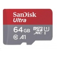 SanDisk MicroSDXC karta 64GB Ultra (100MB/s, A1 Class 10 UHS-I, Android - Imaging Packaging) + adaptér