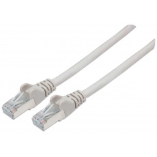Intellinet patch kabel, Cat6A Certified, CU, SFTP, LSOH, RJ45, 30m, šedý