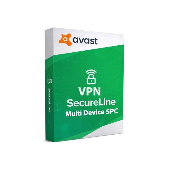 _Nová Avast SecureLine VPN Multi-device 10PC na 24 měsíců
