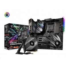 MSI MB Sc AM4 PRESTIGE X570 CREATION, AMD X570, 4xDDR4, E-ATX, Wi-Fi MSI MB Sc AM4 PRESTIGE X570 CREATION, AMD X570, 4xDDR4, E-ATX, Wi-Fi