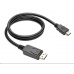 C-TECH kabel DisplayPort/HDMI, 3m, černý