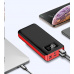 Viking power banka go20, 20000 mAh, černo-červená