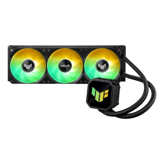 ASUS vodní chladič CPU AIO TUF GAMING LC III 360 ARGB, 3x120mm, LGA1851, AM5 ASUS vodní chladič CPU AIO TUF GAMING LC III 360 ARGB, 3x120mm, LGA1851, AM5