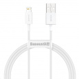 Baseus Superior Series rychlonabíjecí kabel USB/Lightning 2.4A 1m bílá
