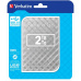 VERBATIM Externí HDD 2TB Store 'n' Go Portable Hard Drive USB 3.0, Silver GEN II