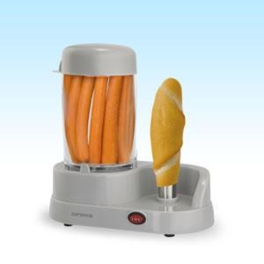 Orava HM-01 GR hotdogovač, 350 W, pro 6 párků, šedý