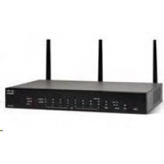 Cisco RV260W VPN firewall router, 8x GbE LAN, 1x RJ45/SFP GbE WAN, 2,4 GHz + 5 GHz WiFi Cisco RV260W VPN firewall router, 8x GbE LAN, 1x RJ45/SFP GbE WAN, 2,4 GHz + 5 GHz WiFi