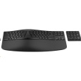 HP 960 Black Ergonomic Wireless Keyboard - bezdrátová ergonomická klávesnice CZ/SK