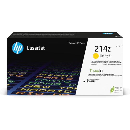 HP 214Z Ylw Original LaserJet Toner Crtg (26,000 pages)