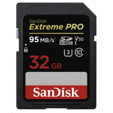 SanDisk SDHC karta 128GB Extreme PRO (300 MB/s, Class 10, UHS-II U3 V90)