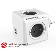 Allocacoc PowerCube Original USB Grey Allocacoc PowerCube Original USB Grey