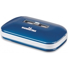 MANHATTAN USB 2.0 hub Ultra, 7 portů, aktivní (s napájecím adaptérem) MANHATTAN USB 2.0 hub Ultra, 7 portů, aktivní (s napájecím adaptérem)