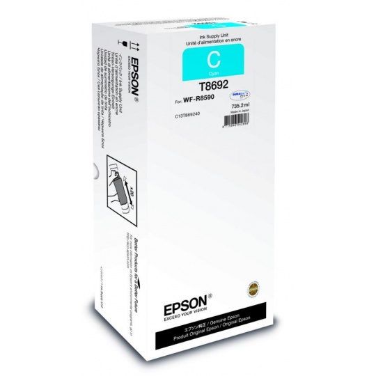 EPSON Ink bar Recharge XXL for A3 – 75.000str. Cyan 735,2 ml